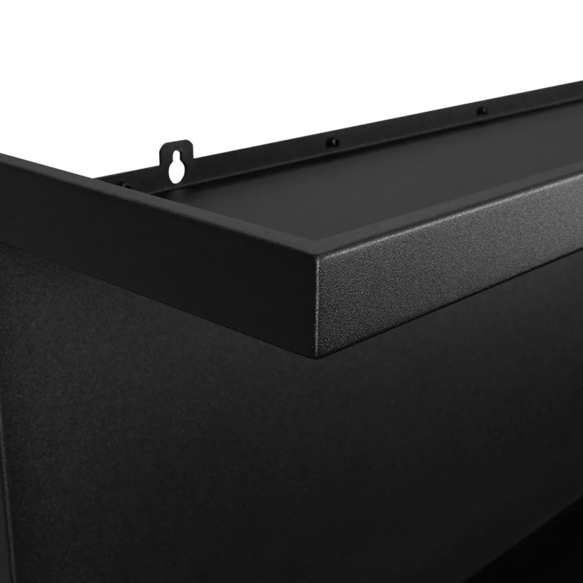 Camino a Bioetanolo Nero Capacità 1.5 lt Superficie Riscaldabile 30 90x22x45h cm, Potenza (kw) 3 - Macomer