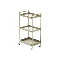 Carrello Masio, 43x30 h80 cm, Panna