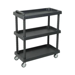 Carrello Vinci, 75x38h92 cm, Antracite