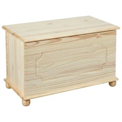 Cassapanca Marrone Naturale 89x53x47h cm - Tires
