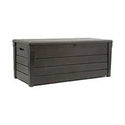 Cassapanca outdoor impermeabile 145x69x60h cm marrone - Wawa