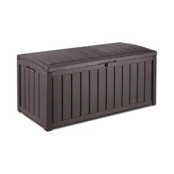 Cassapanca outdoor resistente 128x65x61h cm marrone - Sorel