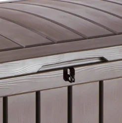 Cassapanca outdoor resistente 128x65x61h cm marrone - Sorel