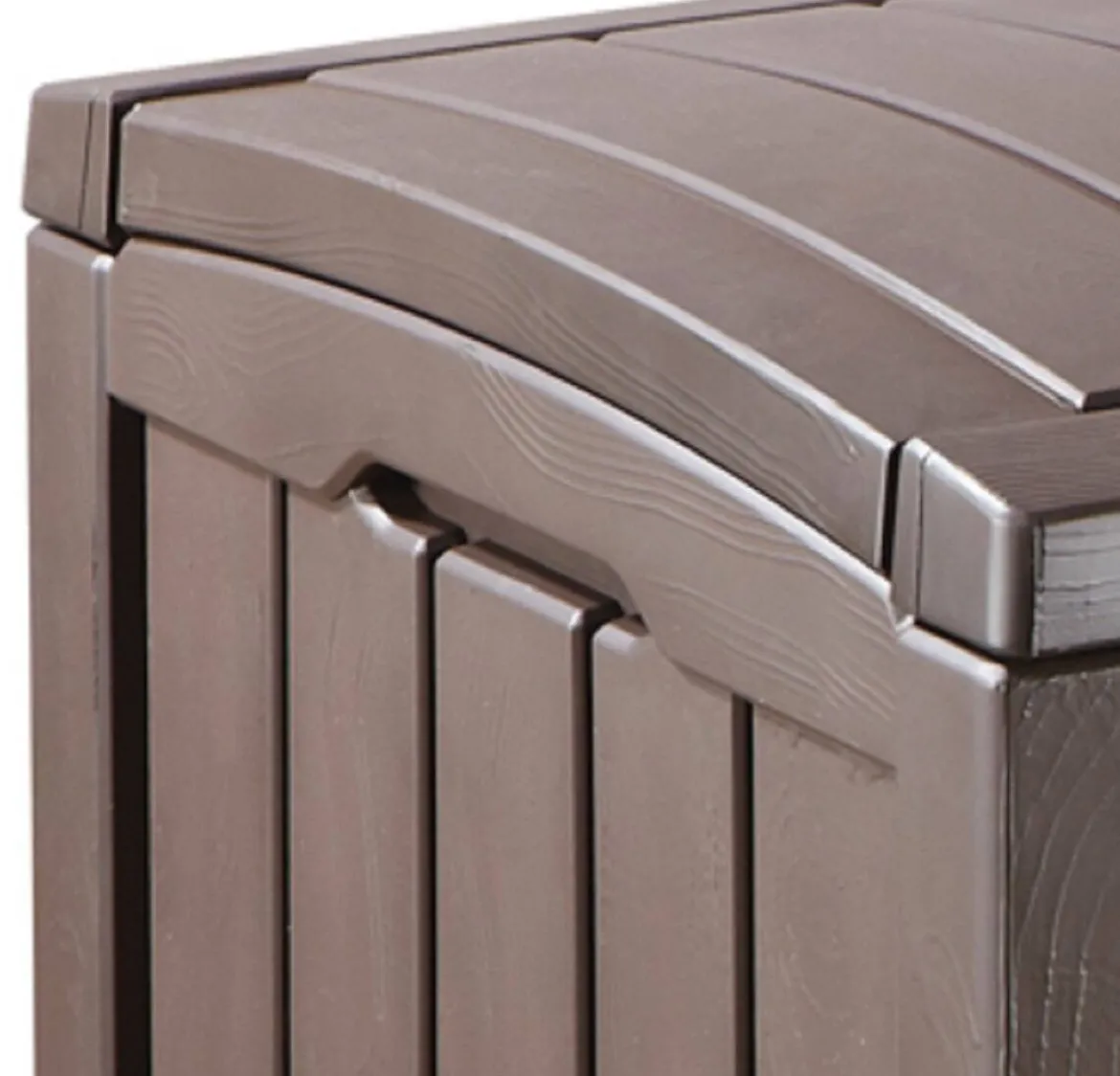 Cassapanca outdoor resistente 128x65x61h cm marrone - Sorel