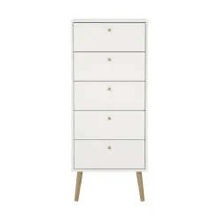 Cassettiera alta bianca 50x120h cm - Yaounde