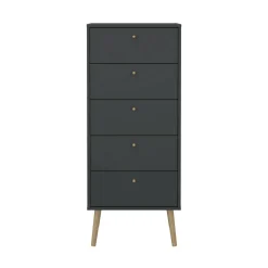 Cassettiera alta grigia 50x120h cm - Yaounde