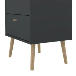 Cassettiera alta grigia 50x120h cm - Yaounde