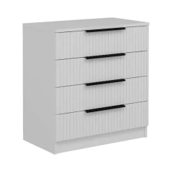 Cassettiera 7 cassetti bianca 72x77h cm - Vicente