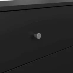 Cassettiera 3 cassetti nera 77x68h cm - Kajiki
