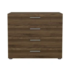 Cassettiera 4 cassetti noce 80x68h cm - Arwen