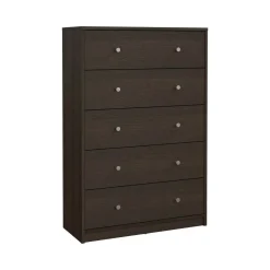Cassettiera 5 cassetti noce 72x108h cm - Contessa