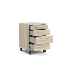 Cassettiera 4 cassetti quercia 49x68h cm - Ariosto