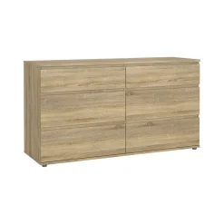 Cassettiera 6 cassetti quercia 153x83h cm - Albacore