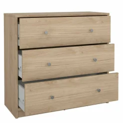 Cassettiera 3 cassetti rovere 72x68h cm - Alert