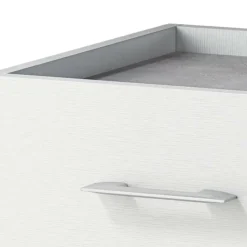 Cassettiera con maniglie bianca 60x87h cm - Solano
