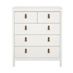 Cassettiera con maniglie bianca 87x69h cm - Boulogne