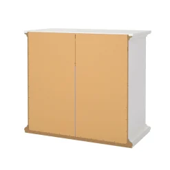 Cassettiera con maniglie bianca 96x86h cm - Arika