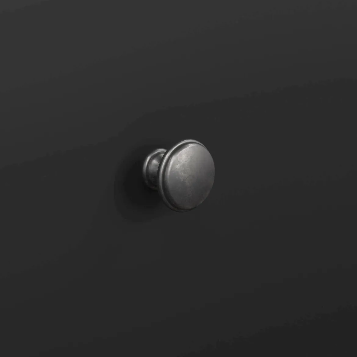 Cassettiera con maniglie nera 98x76h cm - Theodule
