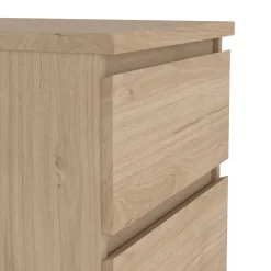 Cassettiera con maniglie rovere 50x111h cm - Achaldi