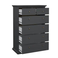 Cassettiera grande grigia 96x139h cm - Gaetana