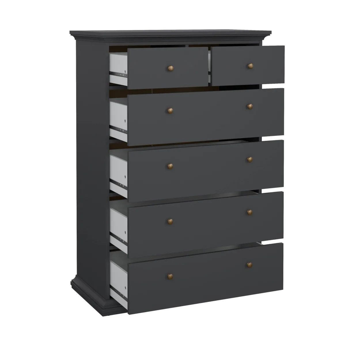 Cassettiera grande grigia 96x139h cm - Gaetana