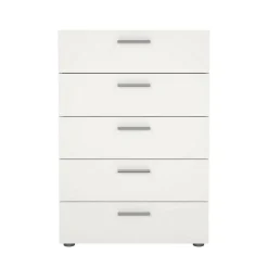 Cassettiera in legno bianca 70x82h cm - Aramis