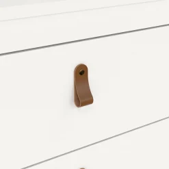 Cassettiera in legno bianca 82x79h cm - Sagar