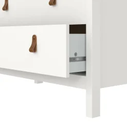Cassettiera in legno bianca 82x79h cm - Sagar