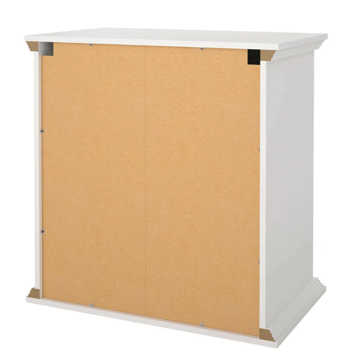 Cassettiera in legno bianca 98x81h cm - Pelagie