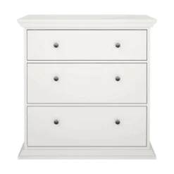 Cassettiera in legno bianca 98x81h cm - Pelagie