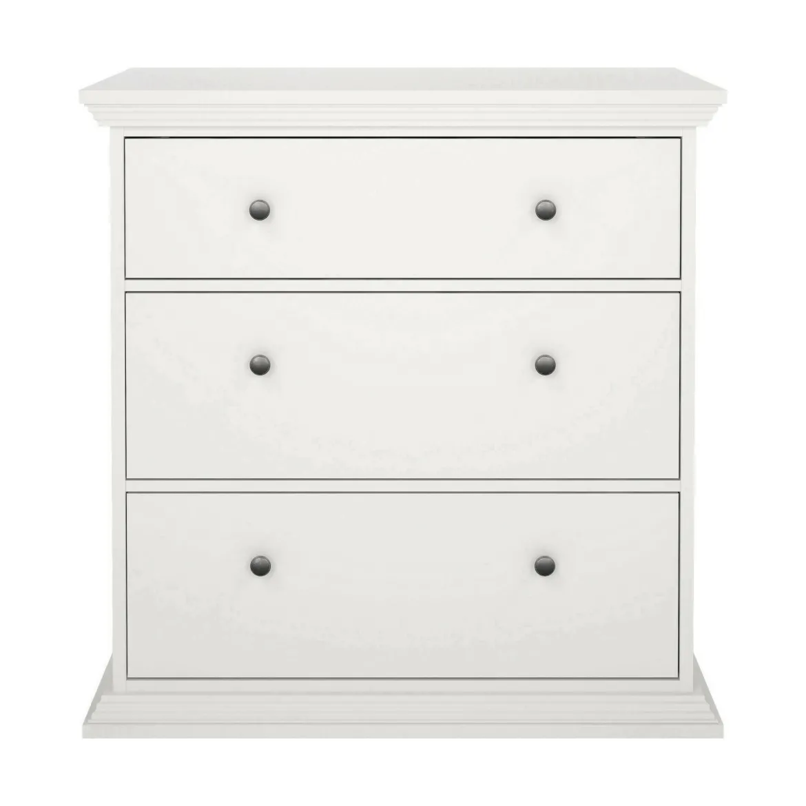 Cassettiera in legno bianca 98x81h cm - Pelagie