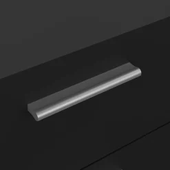 Cassettiera in legno nera 70x102h cm - Alf