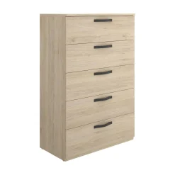Cassettiera in legno rovere 70x117h cm - Abab