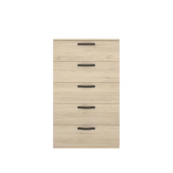 Cassettiera in legno rovere 70x117h cm - Abab