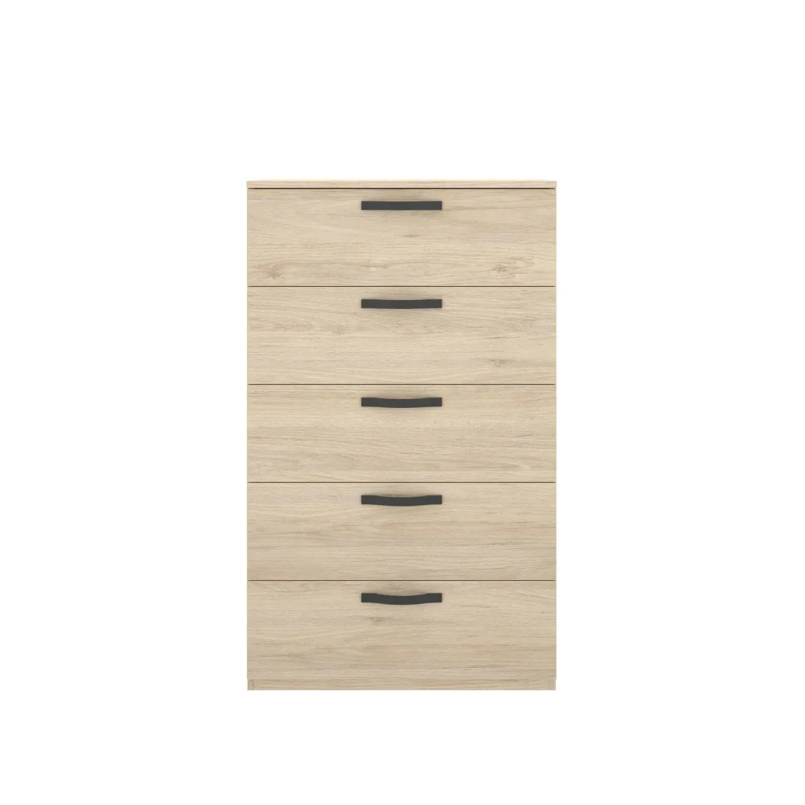 Cassettiera in legno rovere 70x117h cm - Abab