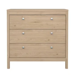 Cassettiera in legno rovere 82x79h cm - Sagar