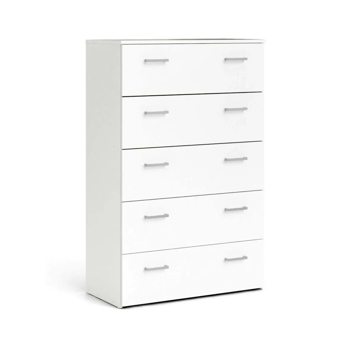 Cassettiera minimal bianca 74x114h cm - Aikol
