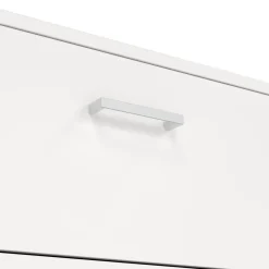 Cassettiera minimal bianca 74x114h cm - Aikol