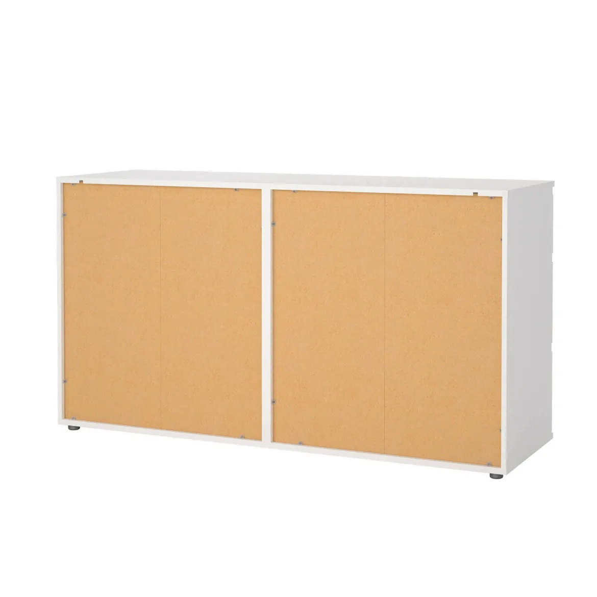 Cassettiera moderna bianca 40x106h cm - Abelarda