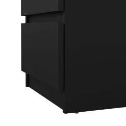Cassettiera moderna nera 50x70h cm - Accudino