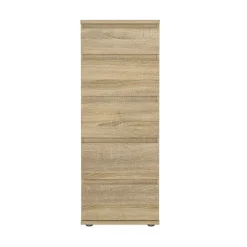 Cassettiera moderna quercia 40x106h cm - Abelarda