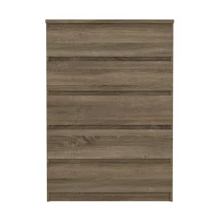 Cassettiera moderna rovere 76x111h cm - Lucy