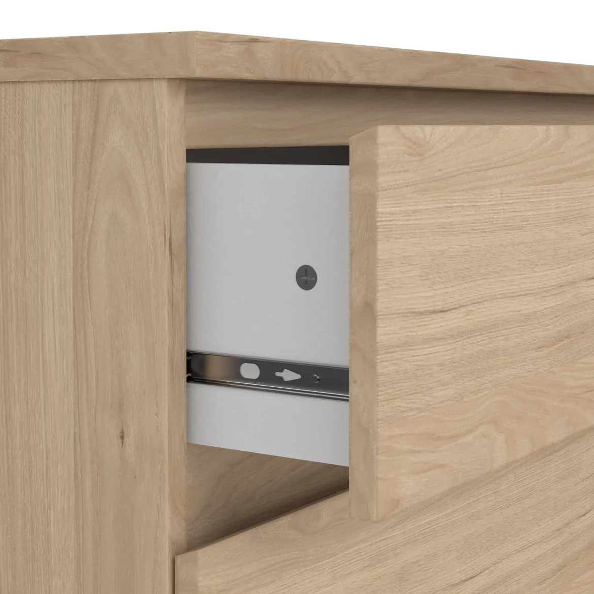 Cassettiera moderna rovere 77x70h cm - Artic