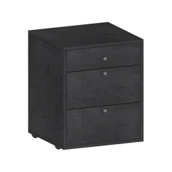 Cassettiera piccola ardesia 47x61h cm - Asgabat