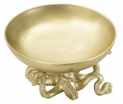 Ciotola Roy, 30x30 h18 cm, Oro