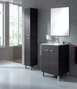 Colonna 2 ante 30x182h cm grigio cenere - Ark