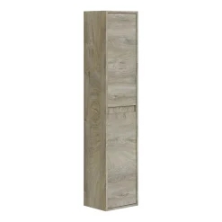 Colonna bagno sospesa 2 ante 30x140h cm rovere - Aladin