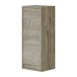Colonna piccola sospesa bagno 30x74h cm rovere - Anabella
