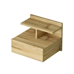 Comodino a parete quercia 40x35x32h cm - Aviatico