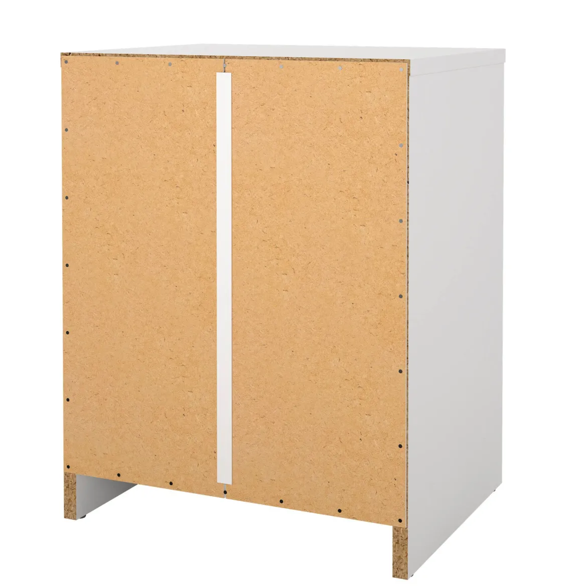 Comodino 1 cassetto bianco 37x30x48h cm - Kastri